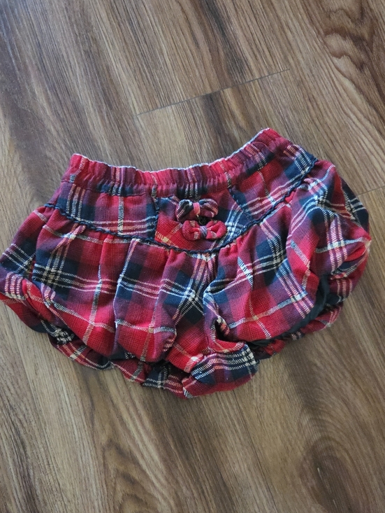 Kinloch Anderson Other - Kinloch Anderson Scottish Kilt Style Red Plaid Skirted Shorts